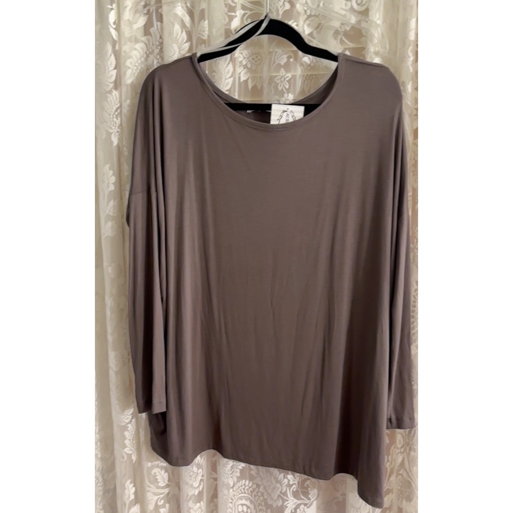 Cherish Boutique Oversized Tunic Top Dolman Sleeve Casual Comfy‎ Med - Large